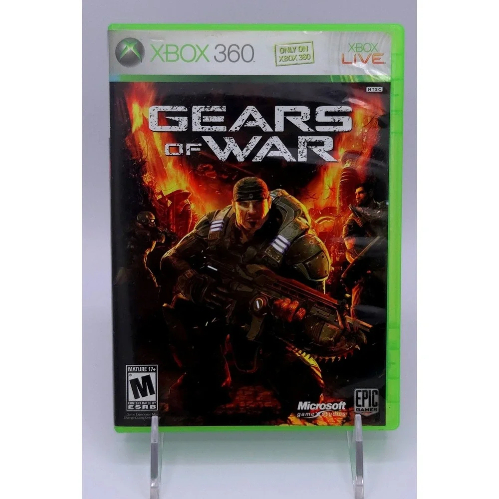 Gears of War - Xbox 360 - Microsoft - NTSC-U - CIB w/ Inserts - Tested